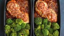 Meal Prep Pizza Chicken {GF, Low Calorie} Meal Prep Pizza Chicken {GF, Low Calorie}