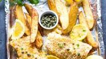 Oven Baked Fish and Chips Oven Baked Fish and Chips