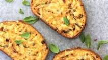 Herb Cheese Bread Slices Herb Cheese Bread Slices