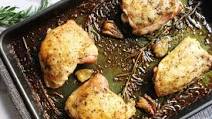 Keto Rosemary Sheet Pan Chicken Thighs Keto Rosemary Sheet Pan Chicken Thighs