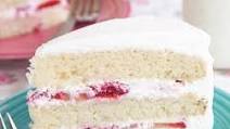 Strawberries and Cream Gluten Free Cake Strawberries and Cream Gluten Free Cake
