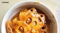 Healthy Sweet Sour Lotus Root Healthy Sweet Sour Lotus Root