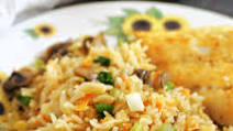 Oven Baked Rice with Vegetables Oven Baked Rice with Vegetables