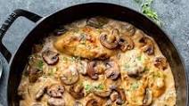 Skillet Chicken and Mushroom Wine Sauce Skillet Chicken and Mushroom Wine Sauce