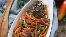 Escabeche- Filipino Sweet & Sour Fish Escabeche- Filipino Sweet & Sour Fish