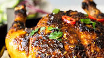 Indian-spiced roast chicken Indian-spiced roast chicken