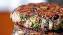 Chunky Portabella Veggie Burgers Chunky Portabella Veggie Burgers