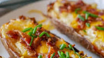 Air Fryer Twice Baked Potatoes Air Fryer Twice Baked Potatoes