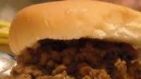 Loose Meat on a Bun, Restaurant Style Loose Meat on a Bun, Restaurant Style