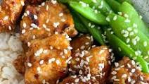 Crispy Sesame Chicken Rice Bowl (Gluten Free) Crispy Sesame Chicken Rice Bowl (Gluten Free)