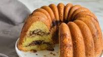 Sour Cream Coffee Cake with Cinnamon-Walnut Swirl Sour Cream Coffee Cake with Cinnamon-Walnut Swirl