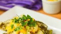 Baked hake fillets Baked hake fillets