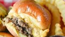 Chopped Cheeseburger Sliders (Maid Rite Copycat) Chopped Cheeseburger Sliders (Maid Rite Copycat)