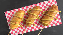 Bratwurst Corn Dog Bratwurst Corn Dog