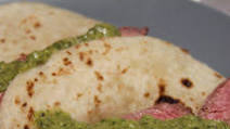 Poblano crema for carne asada Poblano crema for carne asada