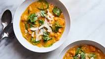 Red Curry Lentils With Sweet Potatoes and Spinach Red Curry Lentils With Sweet Potatoes and Spinach