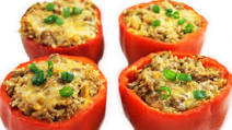 Skinny Cheeseburger Stuffed Peppers Skinny Cheeseburger Stuffed Peppers
