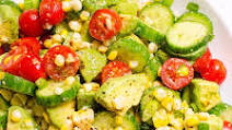 52 Healthy Salad Recipes: Corn Avocado Salad 52 Healthy Salad Recipes: Corn Avocado Salad