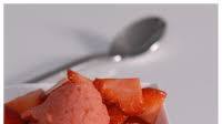 Sweet and Silky Strawberry Sorbet Sweet and Silky Strawberry Sorbet