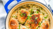 Baked Chicken and Rice Baked Chicken and Rice
