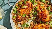 Healthy one-pan chicken and rice Healthy one-pan chicken and rice
