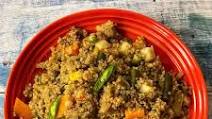 Quinoa Pulao with Loaded Vegetables Quinoa Pulao with Loaded Vegetables
