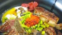 Wagyu-Foie Don with Onsen Egg and Homemade Light Teriyaki Sauce Wagyu-Foie Don with Onsen Egg and Homemade Light Teriyaki Sauce