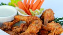 Buffalo Chicken Wings with Paleo Ranch Dipping Sauce Buffalo Chicken Wings with Paleo Ranch Dipping Sauce
