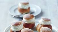 Semlor Cream Lent Buns Semlor Cream Lent Buns