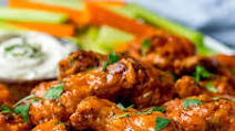 Crispy Baked Buffalo Wings Crispy Baked Buffalo Wings