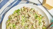 One pot wild rice with turkey sausage and broccoli One pot wild rice with turkey sausage and broccoli