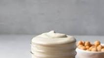 Oil-Free Vegan Aquafaba Mayo Oil-Free Vegan Aquafaba Mayo