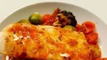 Rich and saucy Mediterranean cod Rich and saucy Mediterranean cod
