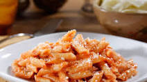 Barilla® Mini Penne with Creamy Barilla® Traditional Sauce | Barilla Barilla® Mini Penne with Creamy Barilla® Traditional Sauce | Barilla