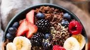 Chocolate Quinoa Breakfast Bowl Chocolate Quinoa Breakfast Bowl