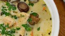 Creamy Chicken & Mushroom Soup Creamy Chicken & Mushroom Soup