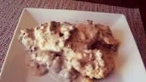 Ground Venison Gravy over Bisquick Biscuits Ground Venison Gravy over Bisquick Biscuits