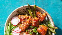 Orange-Ginger Chicken Bowls Orange-Ginger Chicken Bowls