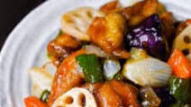 Ootoya's Black Vinegar Sweet and Sour Chicken (鳥と野菜の黒酢あんかけ) Ootoya's Black Vinegar Sweet and Sour Chicken (鳥と野菜の黒酢あんかけ)