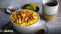 Japanese chicken and egg rice bowl (Oyakodon) Japanese chicken and egg rice bowl (Oyakodon)