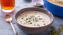 Gourmet's Roasted Cauliflower Soup Gourmet's Roasted Cauliflower Soup