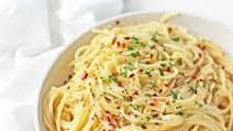 Spaghetti Aglio e Olio (Spaghetti with Garlic and Olive Oil) Spaghetti Aglio e Olio (Spaghetti with Garlic and Olive Oil)