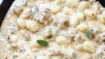 Creamy Gnocchi with Italian Sausage Creamy Gnocchi with Italian Sausage