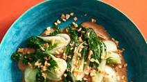 Bok Choy With Brown Sauce and Crispy Garlic Bok Choy With Brown Sauce and Crispy Garlic