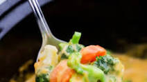 Slow Cooker Cheesy Vegetable Casserole Slow Cooker Cheesy Vegetable Casserole