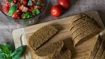 Homemade Raw Vegan Bread Homemade Raw Vegan Bread