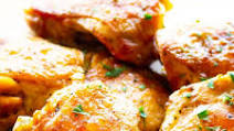 Crispy Oven Baked Chicken Thighs Recipe Crispy Oven Baked Chicken Thighs Recipe