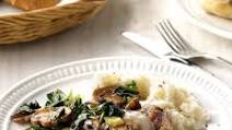Spinach and Mushroom Smothered Chicken Spinach and Mushroom Smothered Chicken