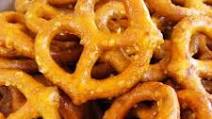 Honey Mustard Glazed Pretzels Honey Mustard Glazed Pretzels