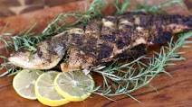 Mediterranean Whole Char-Grilled Garlic & Herb Branzino Mediterranean Whole Char-Grilled Garlic & Herb Branzino